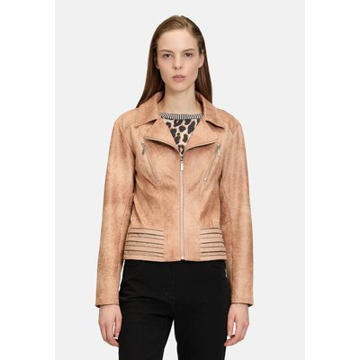 Veste de style motard à fermeture zippée BETTY BARCLAY