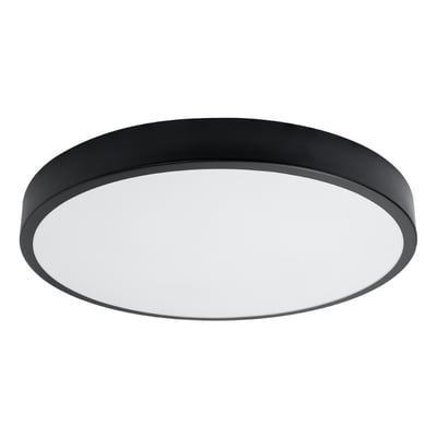 Plafonnier Aluminium Noir LED 1 Onyx 60 EDEN
