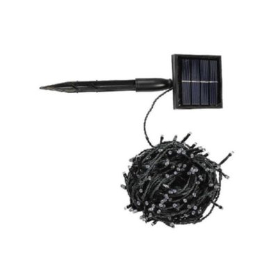 Guirlande Solaire 40 M Blanc Pur Extérieur MILLUMINE