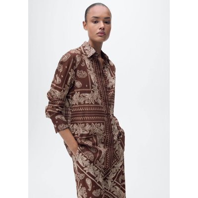 Chemise regular-fit cachemire MANGO