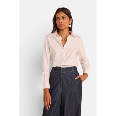 Chemise à manches longues en coton CARLA Maison 123