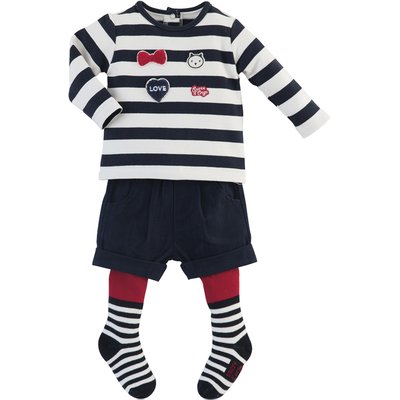 Ensemble 3 pieces fille marin sucre d'orge SUCRE D'ORGE