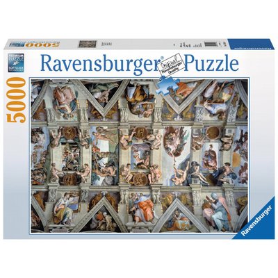 Puzzle 5000 pièces - Chapelle Sixtine RAVENSBURGER