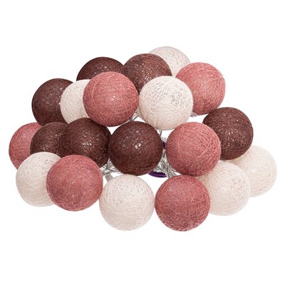 Guirlande LED secteur 20 boules TARA ATMOSPHERA