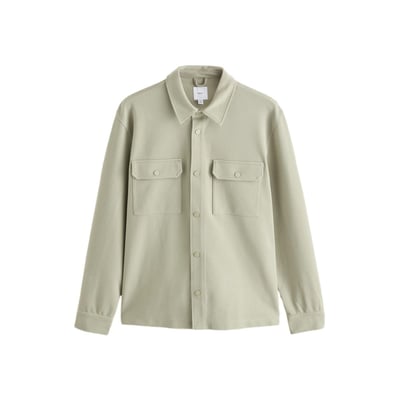 Veste-chemise à pressions en sergé de jersey NEXT