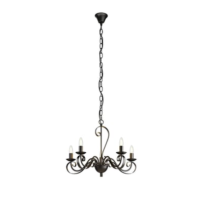 Lustre en métal antique, Shervan LINDBY