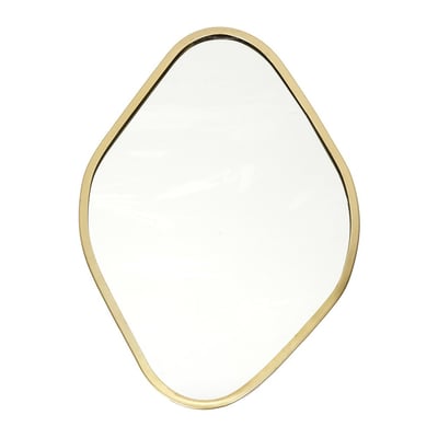 Miroir Contour Déco Doré Losange DECORATIE