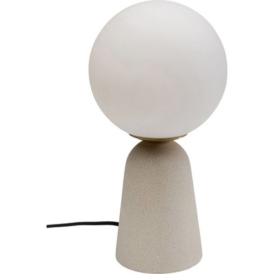 Lampe en verre et ciment, BOLLIE KARE DESIGN