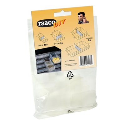 Assortiment De 15 Séparateurs Pm, Mm, Gm RAACO