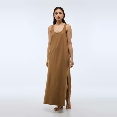 Chemise de nuit longue en coton jersey bio GOTS MONOPRIX