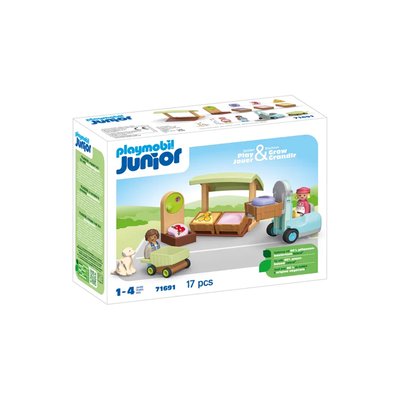Junior Etal de fruits et légumes bio PLAYMOBIL