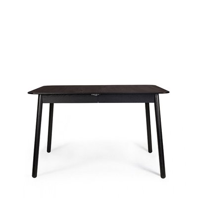 Table à manger extensible 4 à 6 personnes 120-162x80cm en bois- GLIMPS ZUIVER