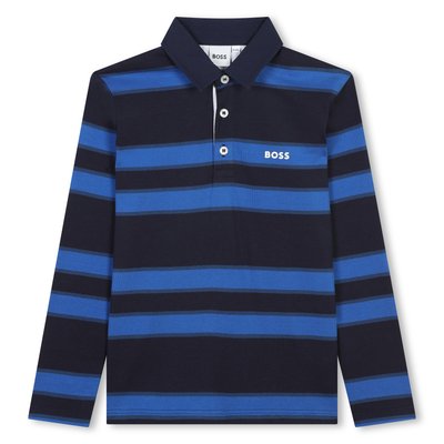 Polo à manches longues BOSS KIDSWEAR