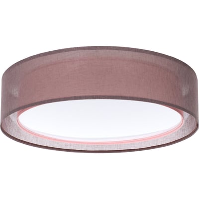 Plafonnier rond en tissu effet lumière douce Puro BPS KONCEPT