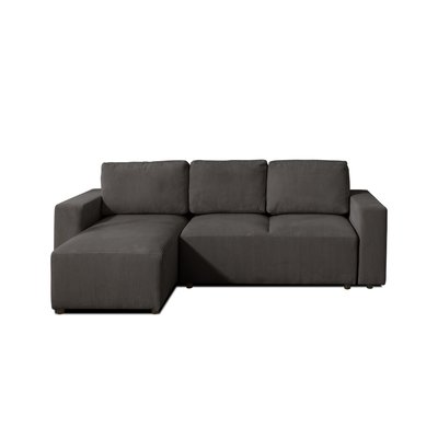 Canapé d'Angle Convertible en Velours côtelé 4 places - LIVY LISA DESIGN