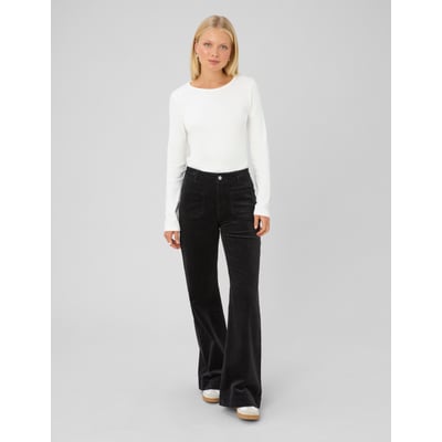 Pantalon flare velours BZB