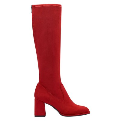 Bottes à talons, velours TAMARIS