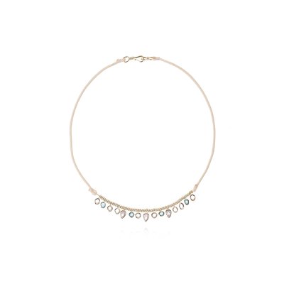 Collier cordon avec pampilles gouttes VIKRAM HIPANEMA