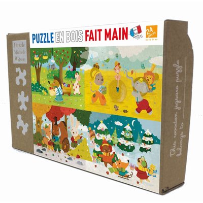 Les saisons de Gaëlle Picard PUZZLE MICHELE WILSON