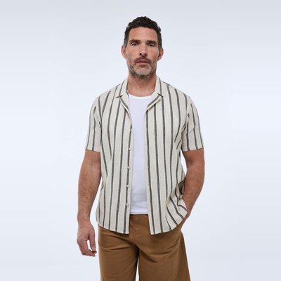 Chemise rayée en coton, Oeko-tex MONOPRIX