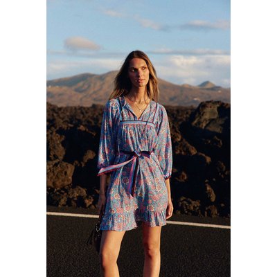 Robe courte evasée imprimé floral RITHY LA PETITE ETOILE