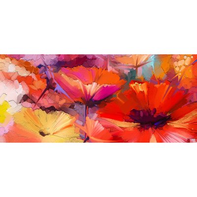 Tableau Sur Verre Synthétique Coquelicots NATURE ÉVASION CEANOTHE