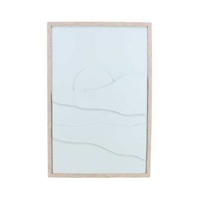 Cadre déco à reliefs en bois 40x60cm ORNAMI