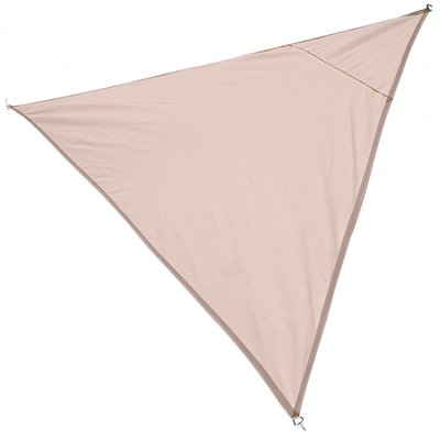 Toile ombrage triangulaire beige - 360x360x360cm SUNNYDAYS