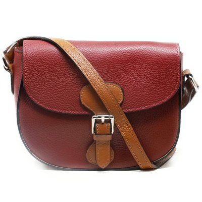 Sac trotteur à bandoulière en cuir grainé INA SCOT OH MY BAG