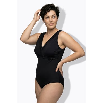 Maillot de bain à bonnets souples et galon ULLA POPKEN