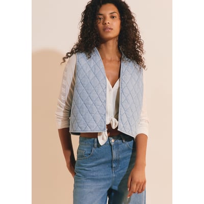 Gilet sans manches en coton LOLA ETAM