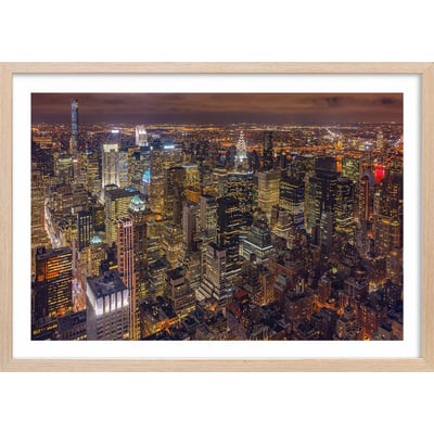 Affiche deco ""Night Life"" HEXOA