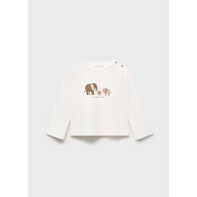T-shirt imprimé relief MANGO BABY