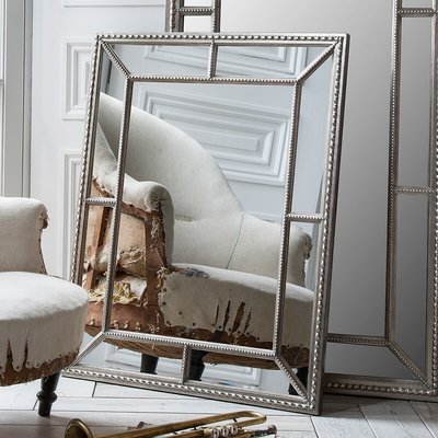 98x76cm Silver Rectangle Mirror SO'HOME