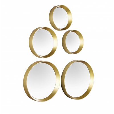 5 Miroirs Lia ronds design BOITE A DESIGN
