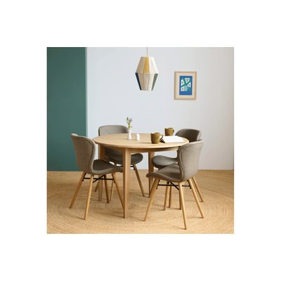 Chaises tissu et bois chêne (lot de 2) - MATILDA HELLIN, DEPUIS 1862
