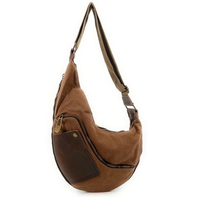 Sac à main en cuir italien et toile FEROE OH MY BAG