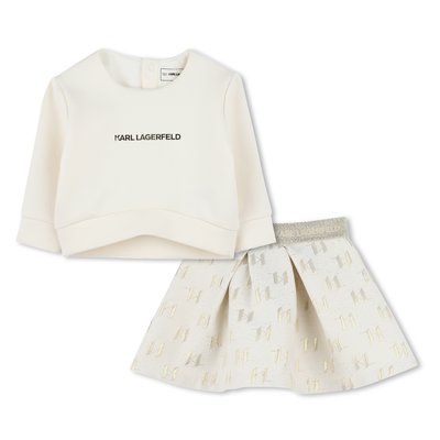 Ensemble jupe et T-shirt KARL LAGERFELD KIDS