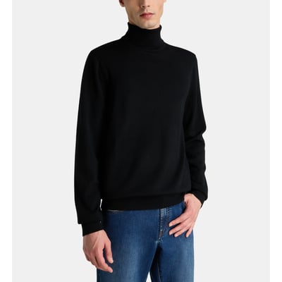 Pull maille droit terirol col roulé laine mérinos GALERIES LAFAYETTE
