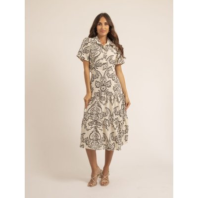 Robe Mi-longue Motifs Ionela DONA LISA