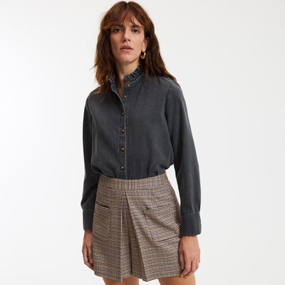 Chemise col victorien, manches longues LA REDOUTE COLLECTIONS