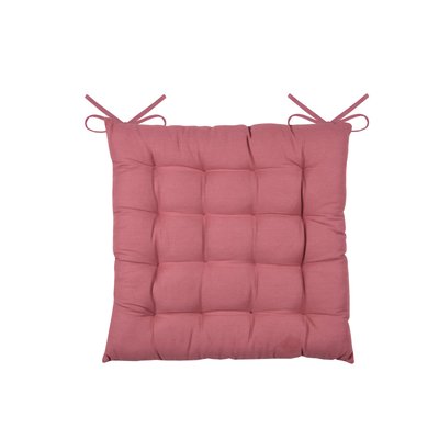 Galette de chaise unie et classique LOVELY CASA