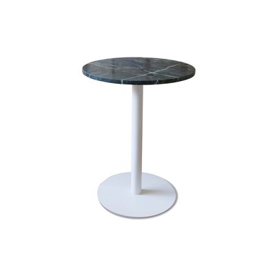 Table bistrot en marbre et fer LASBY PRODUIT INTERIEUR BRUT