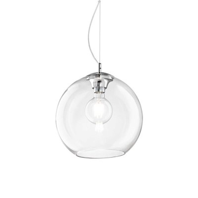 Suspension Nemo verre transparent D.30 MILLUMINE