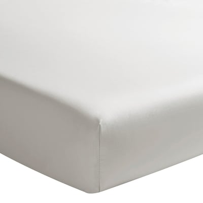 Drap housse uni en percale de coton, tête et pied relevables, bonnet de 30cm, PREMIÈRE ESSIX