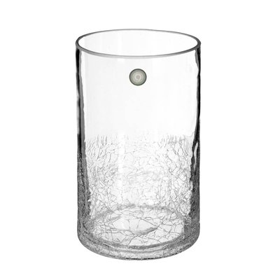 Vase cylindre en verre effet craquelé ATMOSPHERA ATMOSPHERA