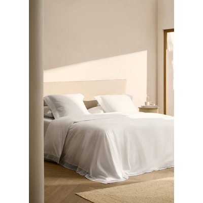 Housse de couette détail dentelle lit 90 cm MANGO HOME