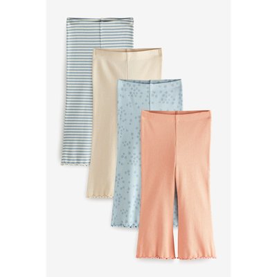 Legging côtelé évasé, lot de 4 NEXT