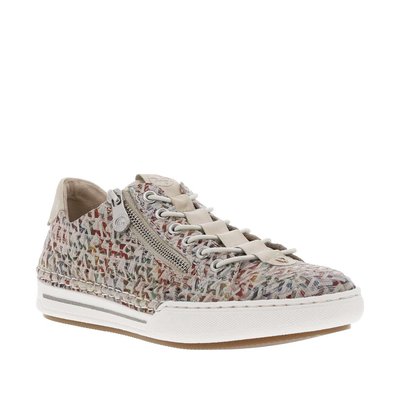 Tennis cuir talon plat RIEKER