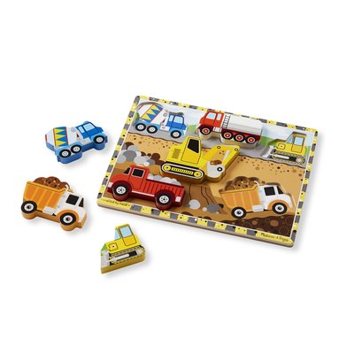 Puzzle Engins de construction MELISSA & DOUG